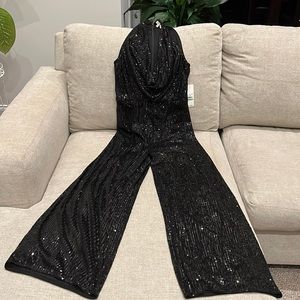 Rachael Roy Black Sequence Jumper